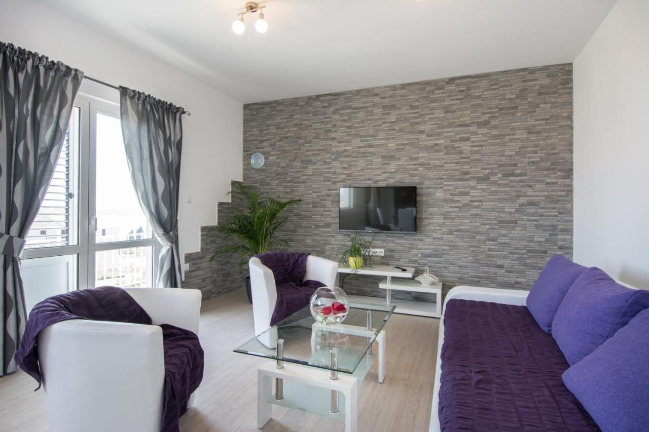 Lux apartman s pogledom na more Trogir Exterior foto
