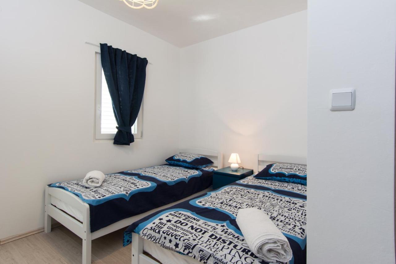 Lux apartman s pogledom na more Trogir Exterior foto