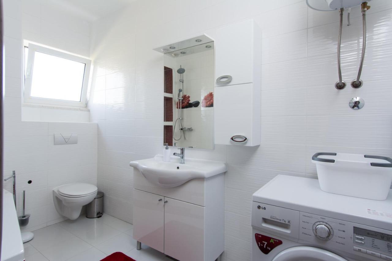 Lux apartman s pogledom na more Trogir Exterior foto