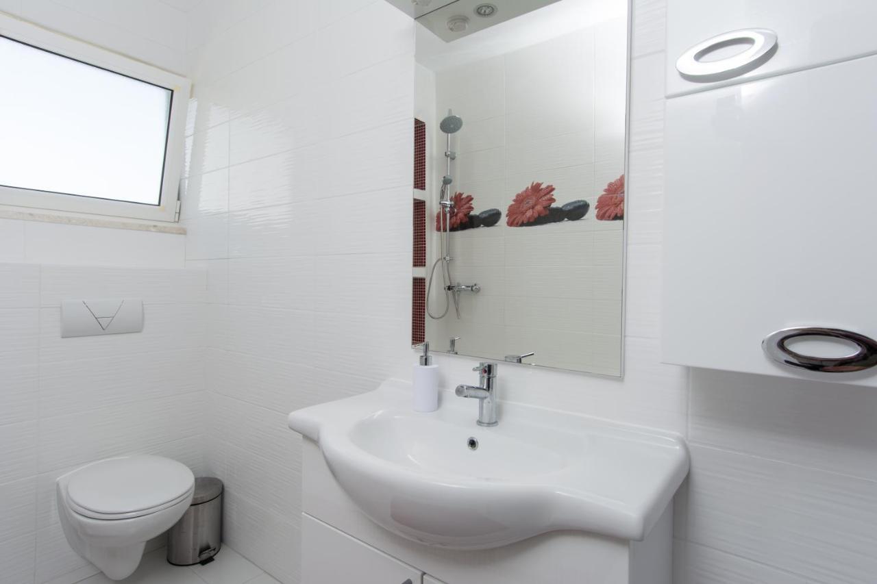 Lux apartman s pogledom na more Trogir Exterior foto